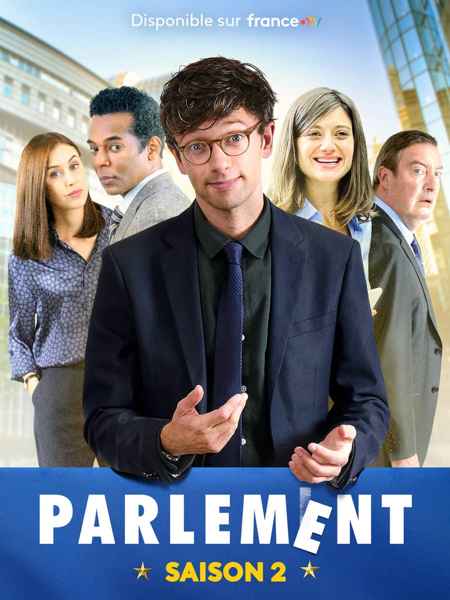 L'affiche de la saison 2 de la série Parlement.